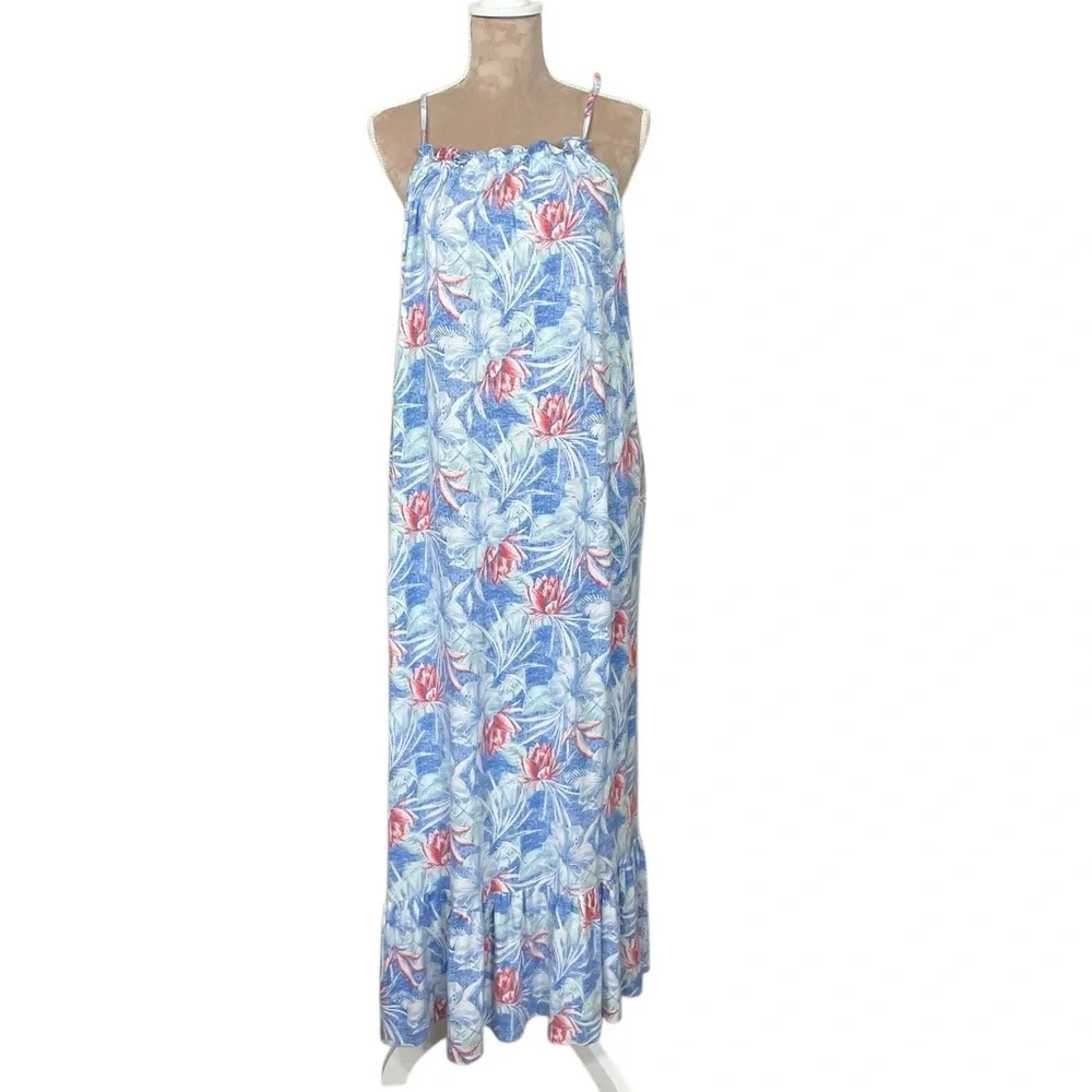 Tommy Bahama Floral Print Maxi Gown